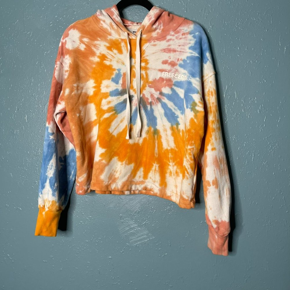 Tie Dye Hoodie Madewell X Free & Easy Medium